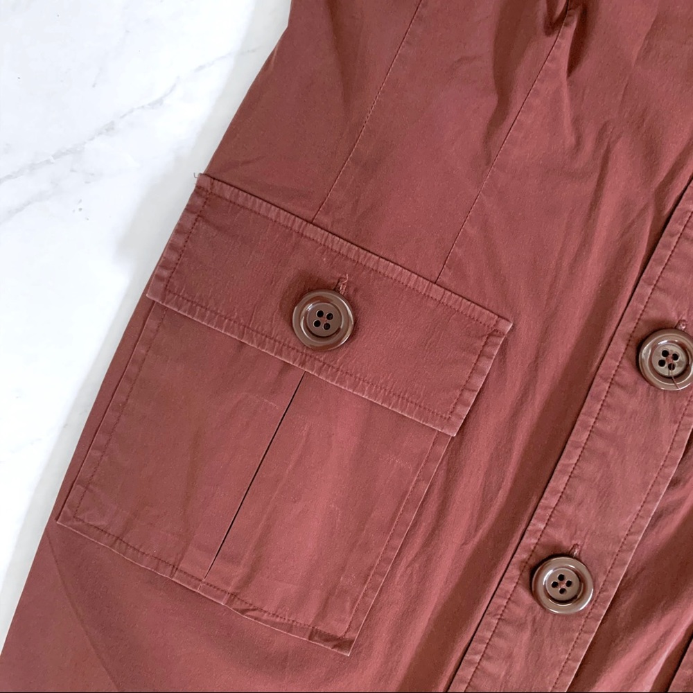 Pendleton Rustic Red Button Up Utility Dress - image 4